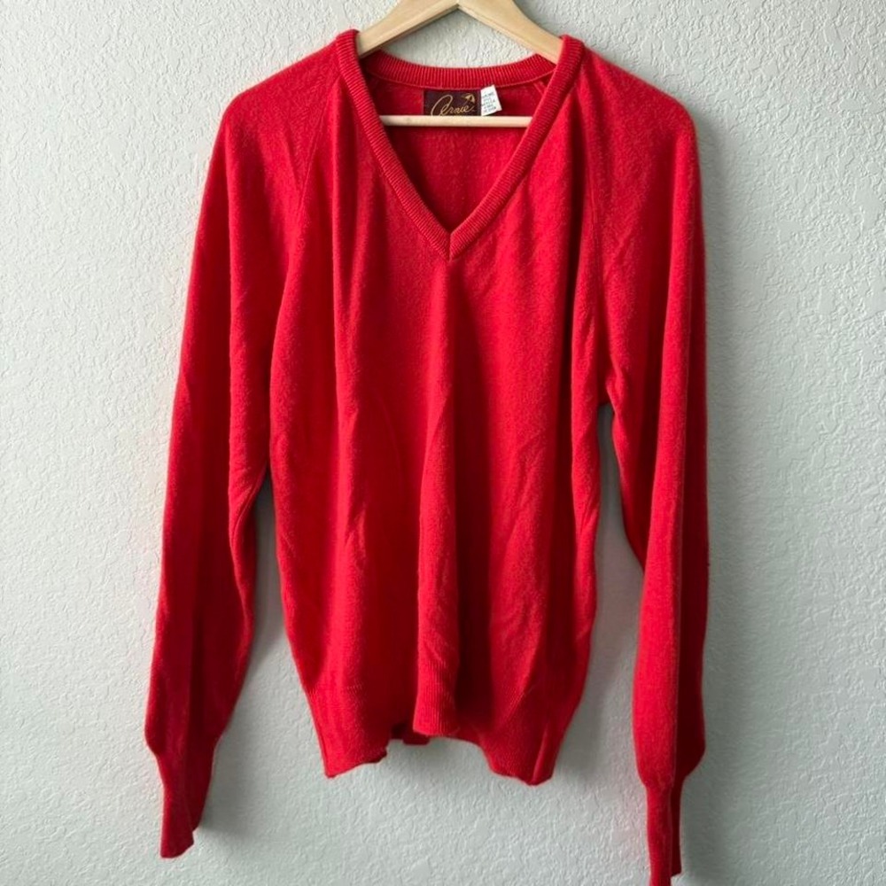 Red Vintage Arnie's Sweater/Cardigan‎